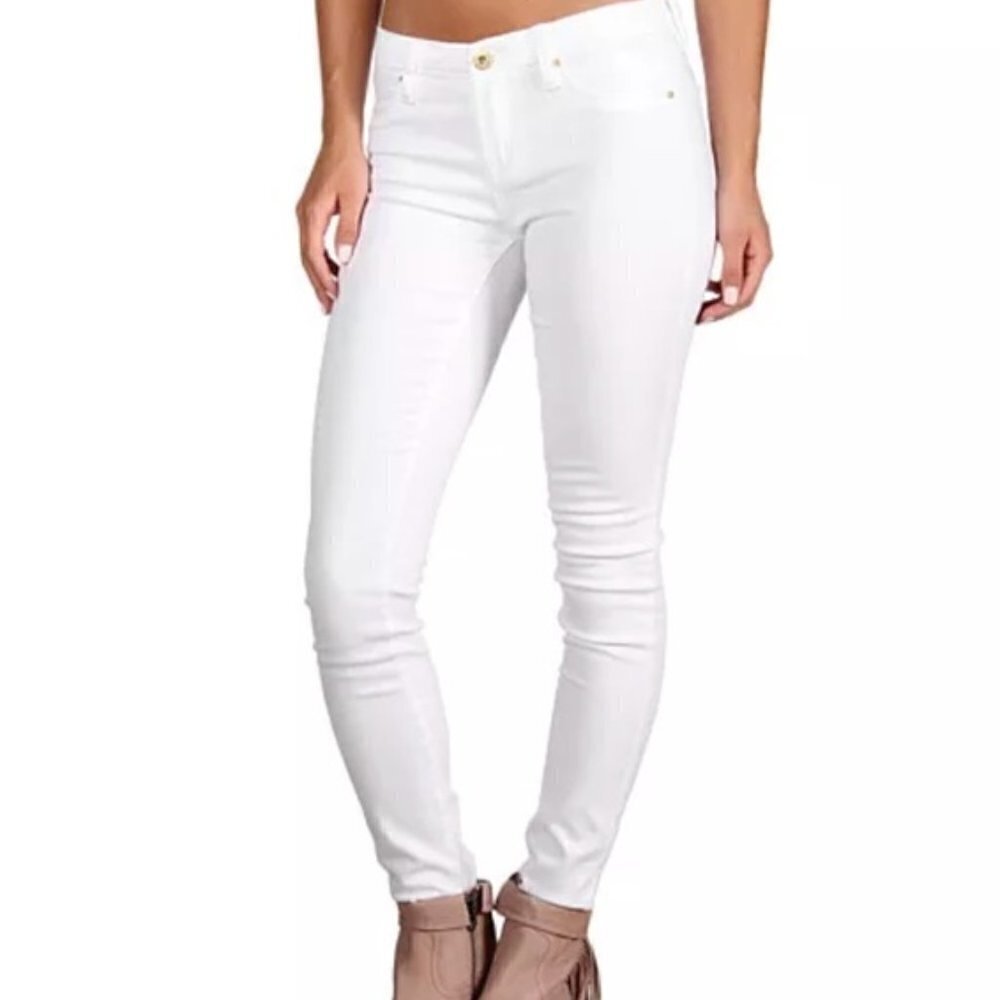 Kate Spade Jeans Perry Street Play Hooky White Denim, Size 26
